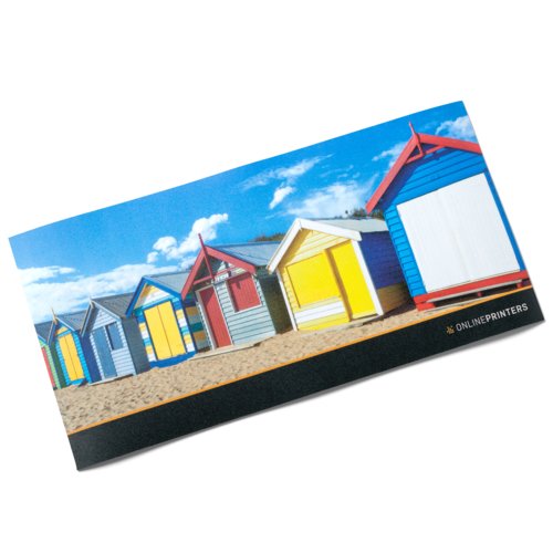 Magnetisk skylt i anpassad form.