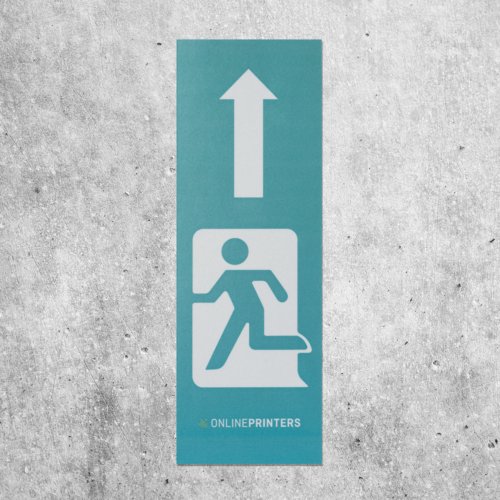 Reflekterande, självhäftande dekal.