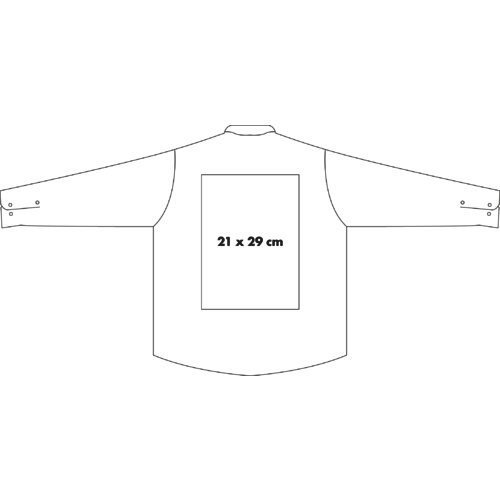 Oxford herrskjorta med långa ärmar och knappslå.