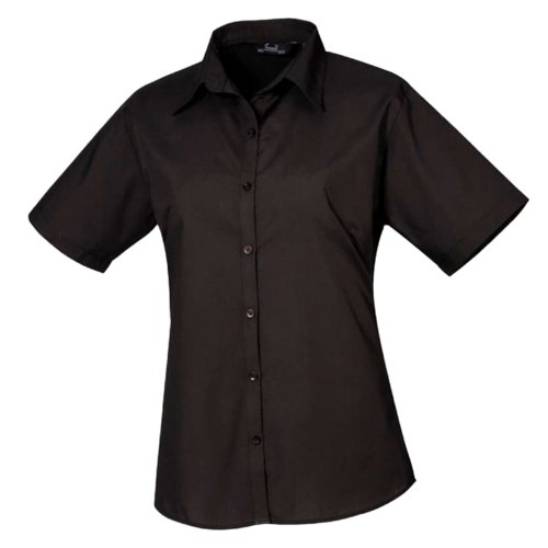 Premier Poplin Blouses, kortärmade, dam, Prov 2