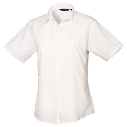 Premier Poplin Blouses, kortärmade, dam 5