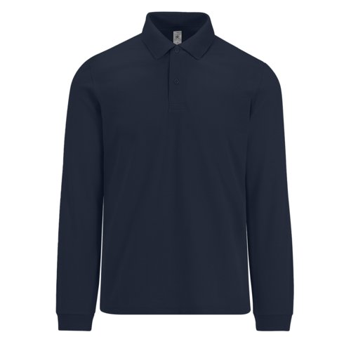 B&C Poloshirts, långärmade, herr, Prov 10