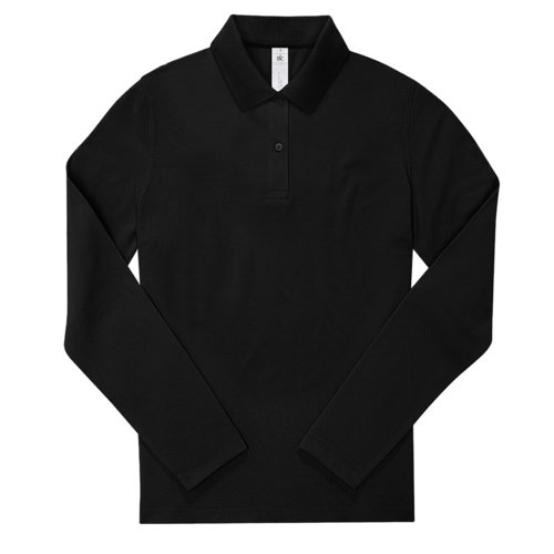 B&C Poloshirts, långärmade, dam 8