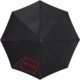 Svart automatiskt paraply i XL-storlek.